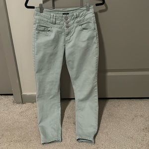 Mint green Rue21 pants, size 5/6